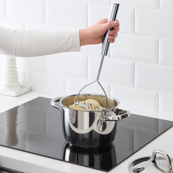 KONCIS potato masher, stainless steel