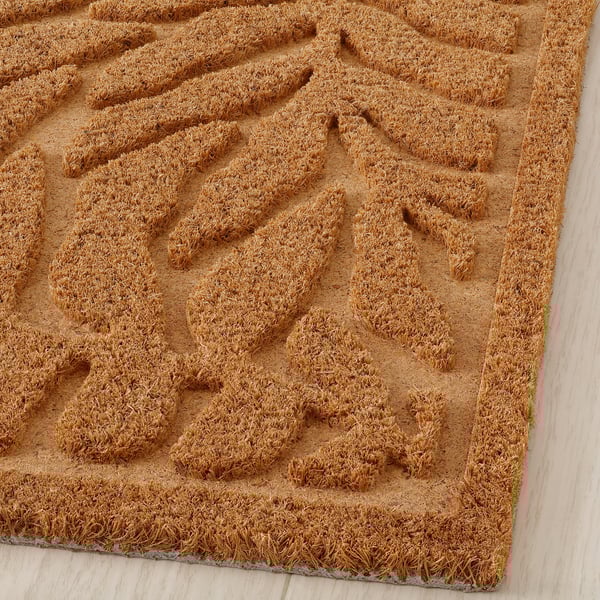 KONTANTER door mat, coir/natural style, 40x60 cm