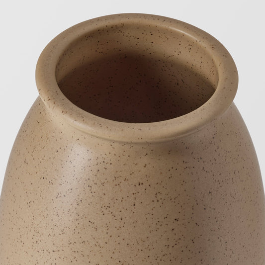 KOPPARBJÖRK vase, light brown, 21 cm