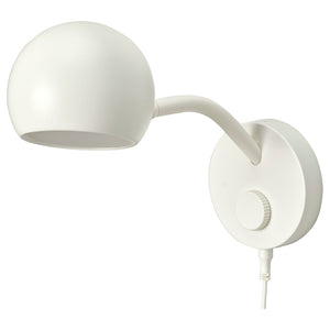 KORVSNÖRE LED wall lamp, dimmable/white, 12.0x20.7x29.3 cm