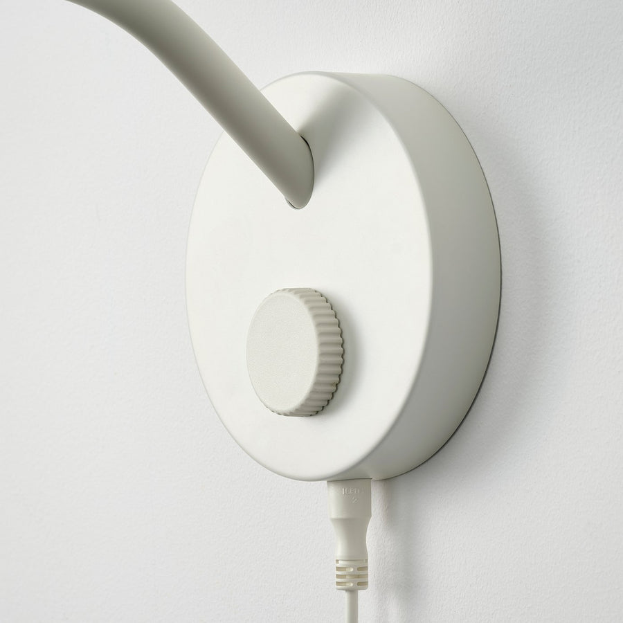 KORVSNÖRE LED wall lamp, dimmable/white, 12.0x20.7x29.3 cm