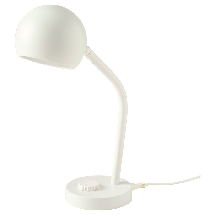 KORVSNÖRE LED desk lamp, dimmable/white, 12x21 cm