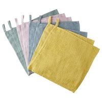 KRAMA washcloth, multicolour, 30x30 cm, 8 pack