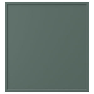 KRUKMAKARE door, dark grey-green, 60x64 cm