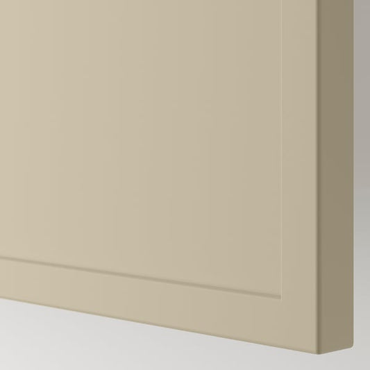 KRUKMAKARE drawer front, beige, 60x26 cm