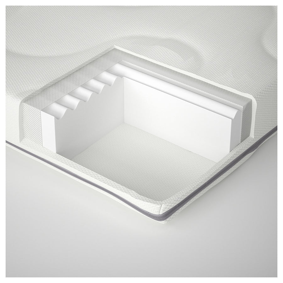 KRUMMELUR foam mattress for cot, 60x120x8 cm