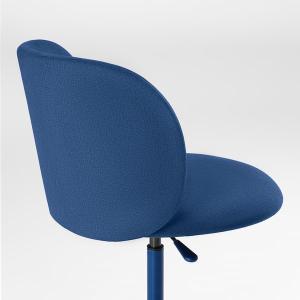 KRYLBO swivel chair, Tonerud blue, 51x88x63 cm