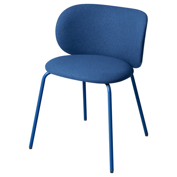 KRYLBO chair, Tonerud blue, 55x75x51 cm