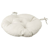KUDDARNA chair cushion, outdoor, light grey-beige, 35 cm