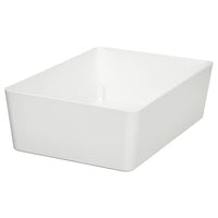 KUGGIS box, white, 18x26x8 cm