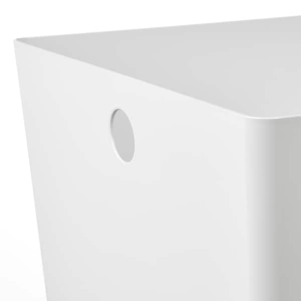 Ikea KUGGIS - Box, white, 26x35x15 cm