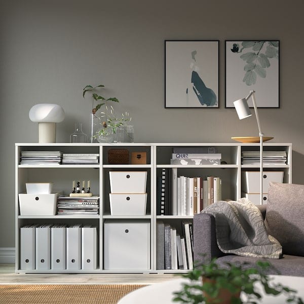 Ikea KUGGIS - Box, white, 26x35x15 cm