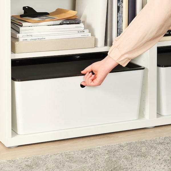 Ikea KUGGIS - Box, white, 37x54x21 cm