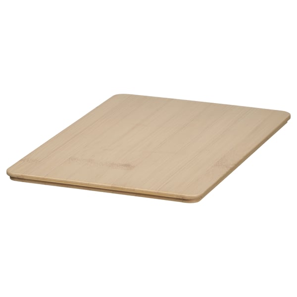 KUGGIS lid, bamboo, 18x26 cm