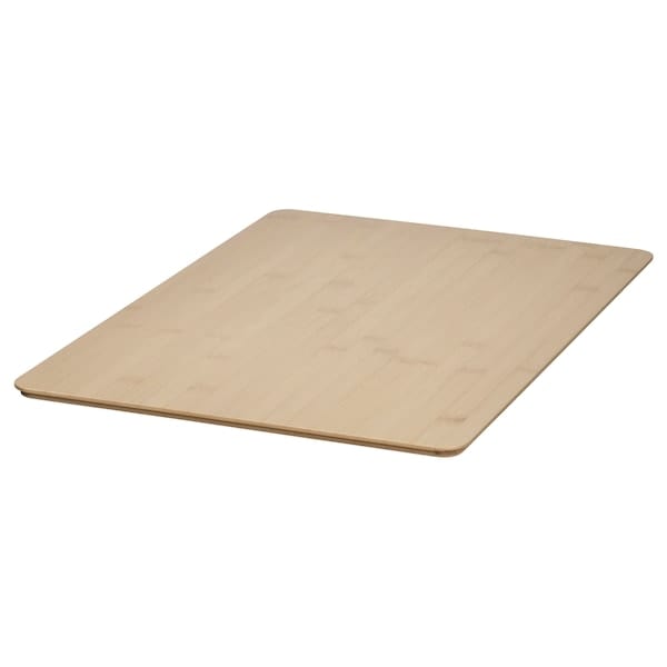KUGGIS lid, bamboo, 54x37 cm