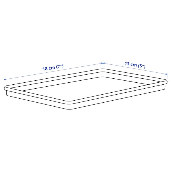 Ikea KUGGIS - Lid, white, 13x18 cm