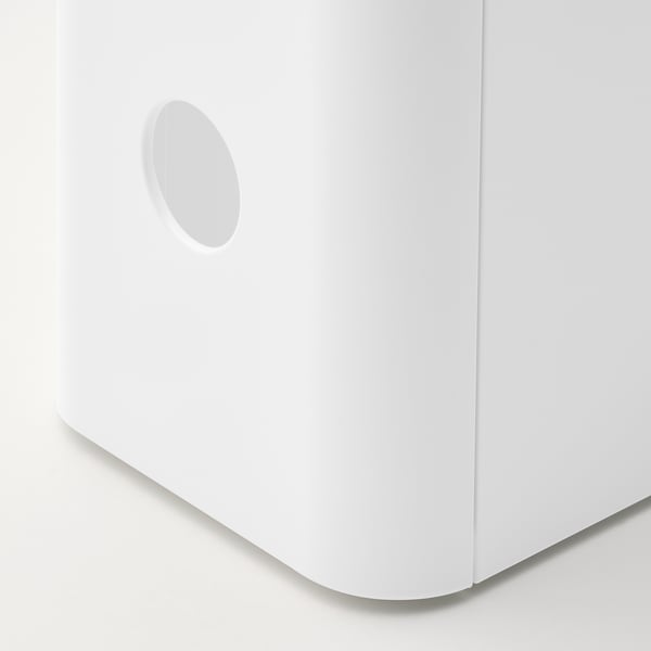 KUGGIS magazine file, white, 10x29x25 cm, 2 pack