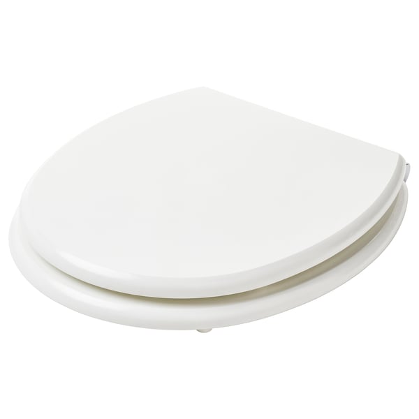 KULLARNA toilet seat, white, 37 cm