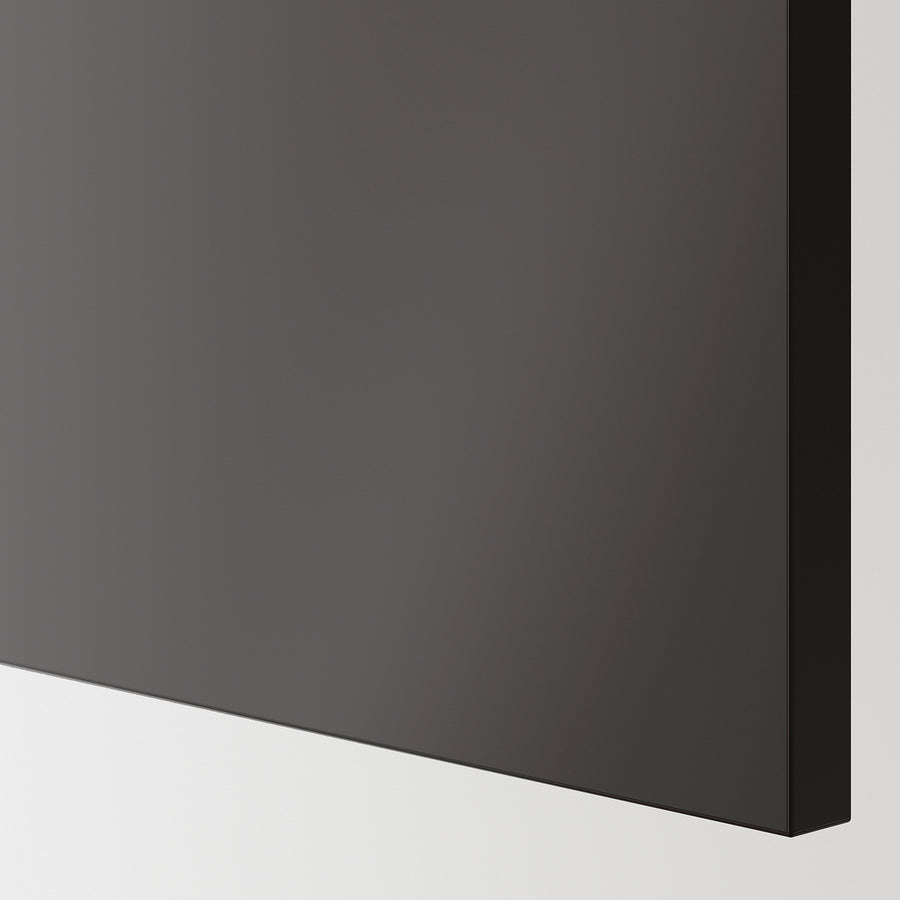 KUNGSBACKA cover panel, anthracite, 39x83 cm