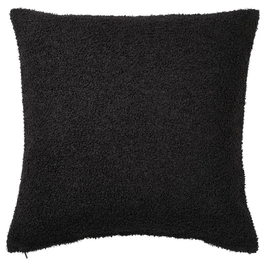 KUSTFYR cushion cover, pumpkin pattern black/orange, 50x50 cm