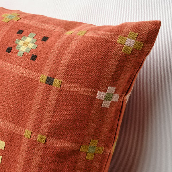 KUSTGRAN cushion cover, red, 40x58 cm