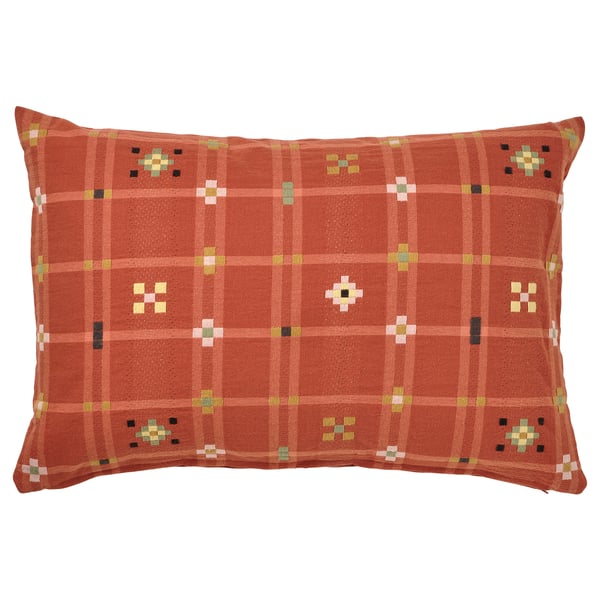 KUSTGRAN cushion cover, red, 40x58 cm