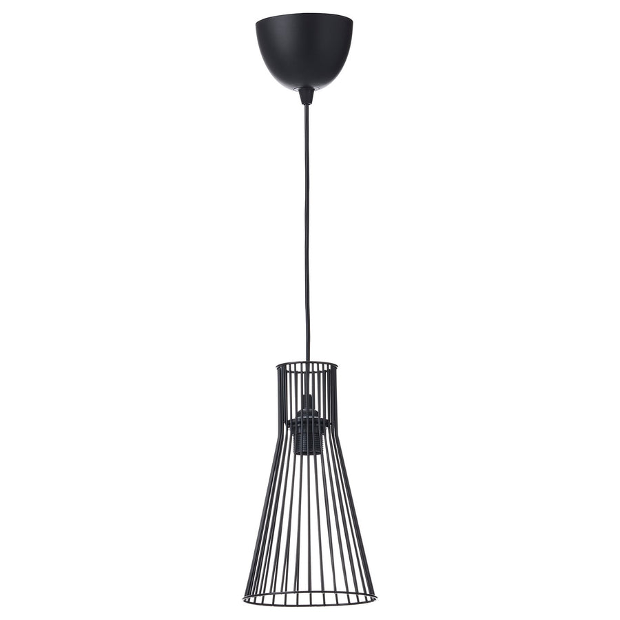 KVADRATUR / HAVSDJUP pendant lamp, black, 18 cm