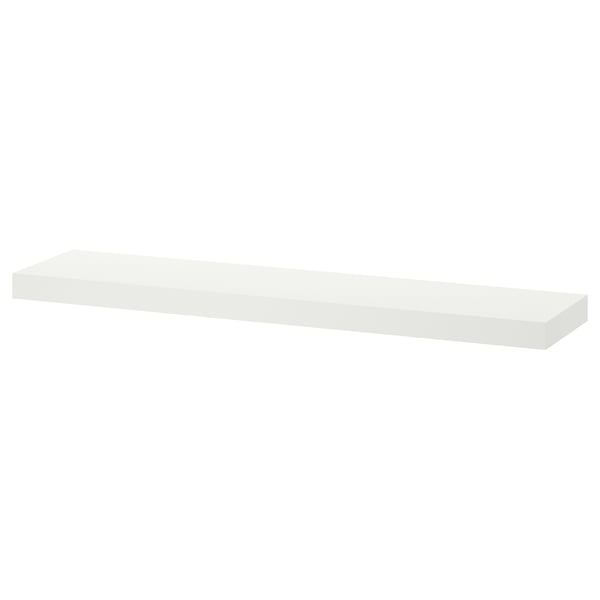 LACK wall shelf, white, 110x26 cm