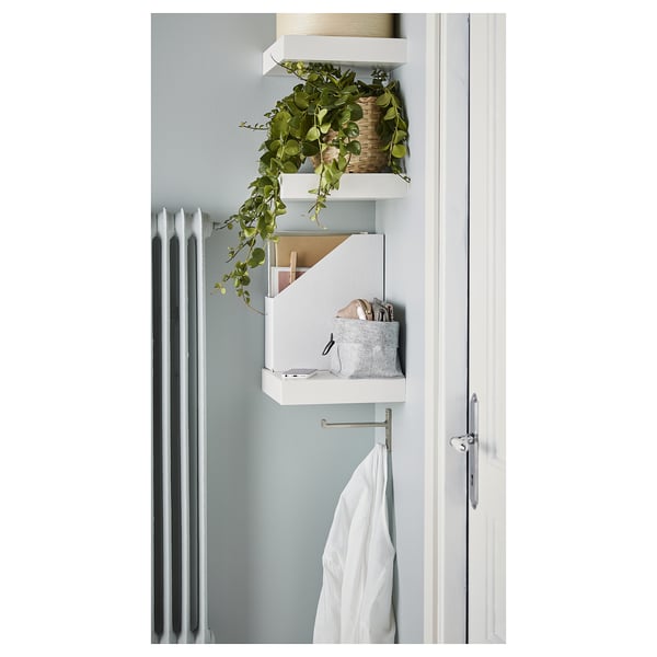 LACK wall shelf, white, 30x26 cm