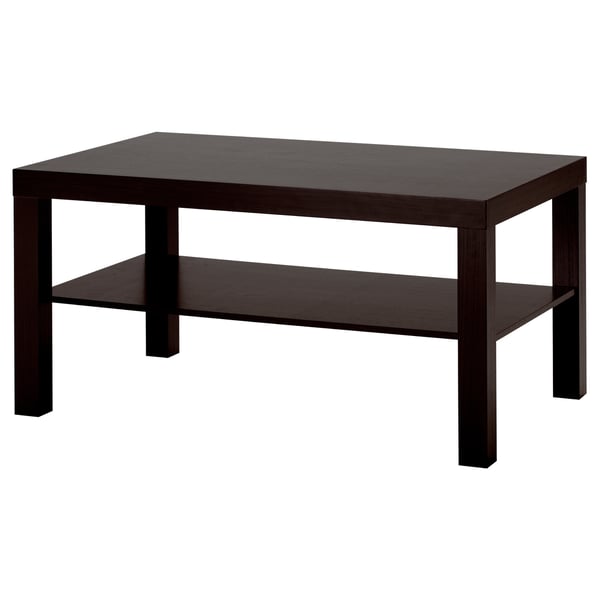 LACK coffee table, black-brown, 90x55 cm