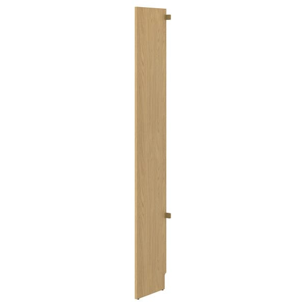 LÅDMAKARE middle panel, oak effect, 35x212 cm