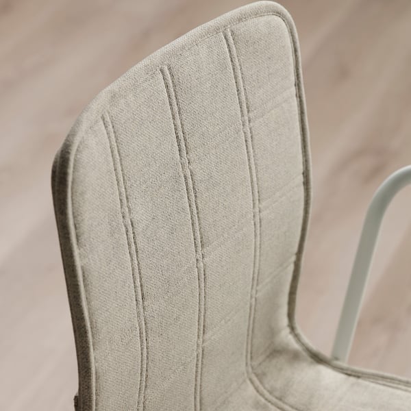 LÄKTARE chair cover, Gunnared light beige