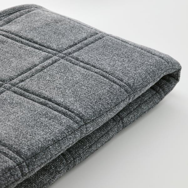 LÄKTARE chair cover, Gunnared medium grey