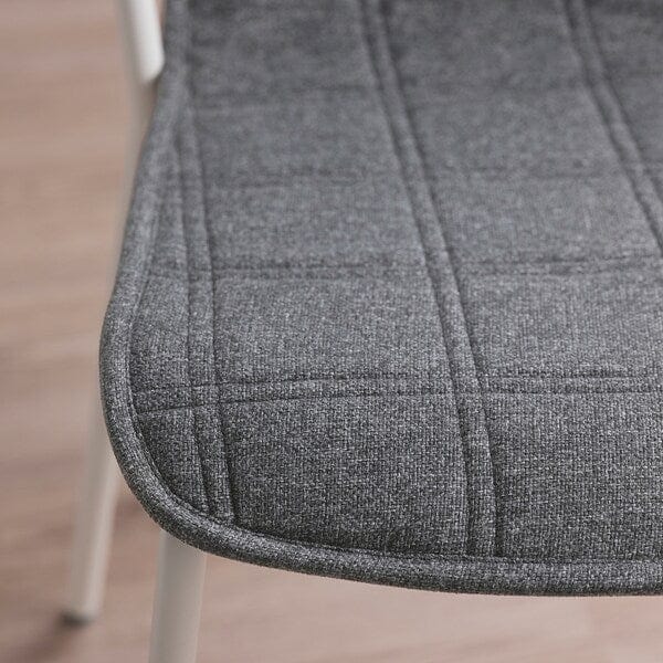 Ikea LÄKTARE - Meeting chair, smoke grey/white ,
