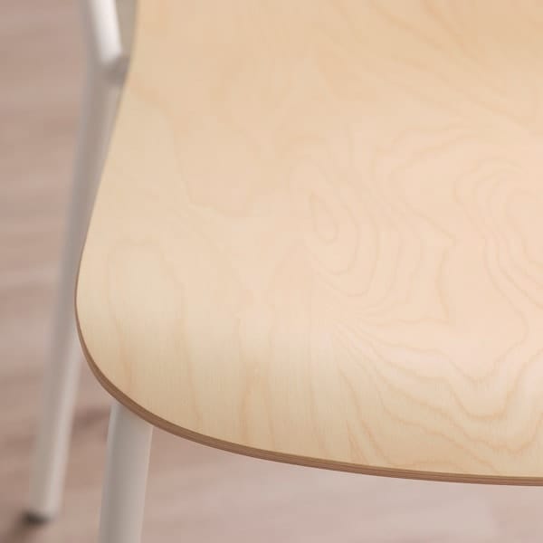 Ikea LÄKTARE - Conference chair, birch veneer/white
