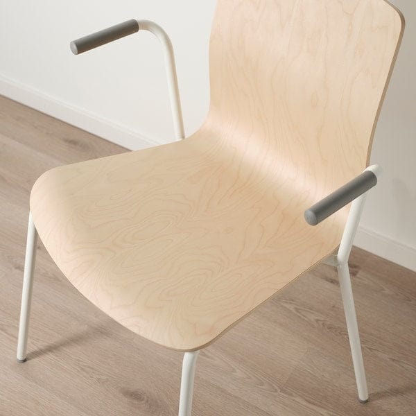 Ikea LÄKTARE - Conference chair, birch veneer/white