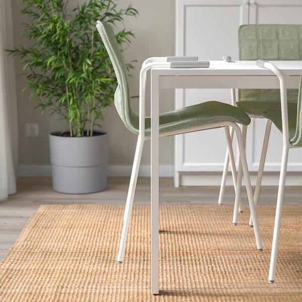 Ikea LÄKTARE - Meeting chair, light green/white ,