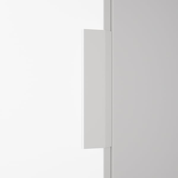 LÄTTHET handle, white, 13 cm