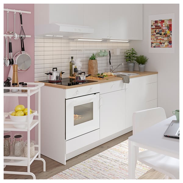 LAGAN wall mounted extractor hood, white, 60 cm