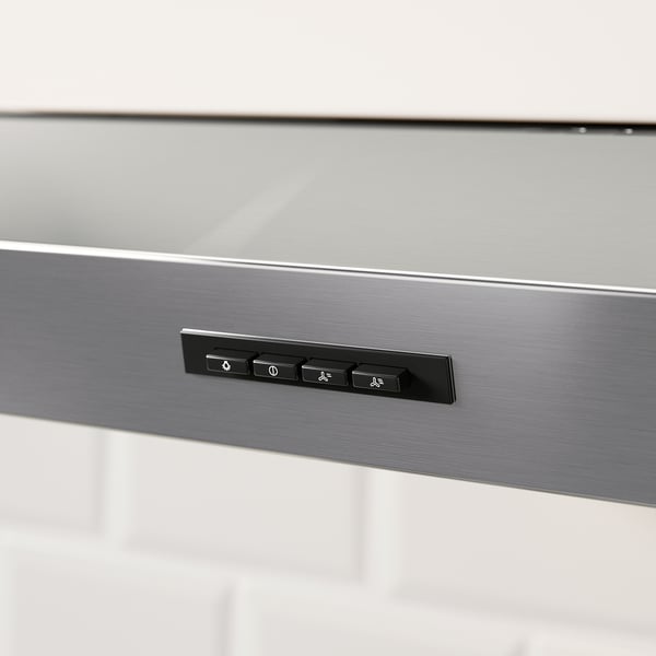 LAGAN wall mounted extractor hood, stainless steel, 60 cm