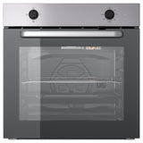 LAGAN oven, stainless steel colour, 59.4x59.5x56.7 cm
