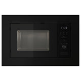 LAGAN built-in microwave, black, 59.5x39.4x34.4 cm