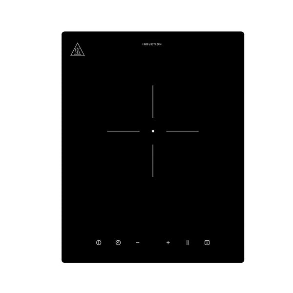 LAGAN induction hob, plug-in 1 zone/black, 150.0x27.4 cm