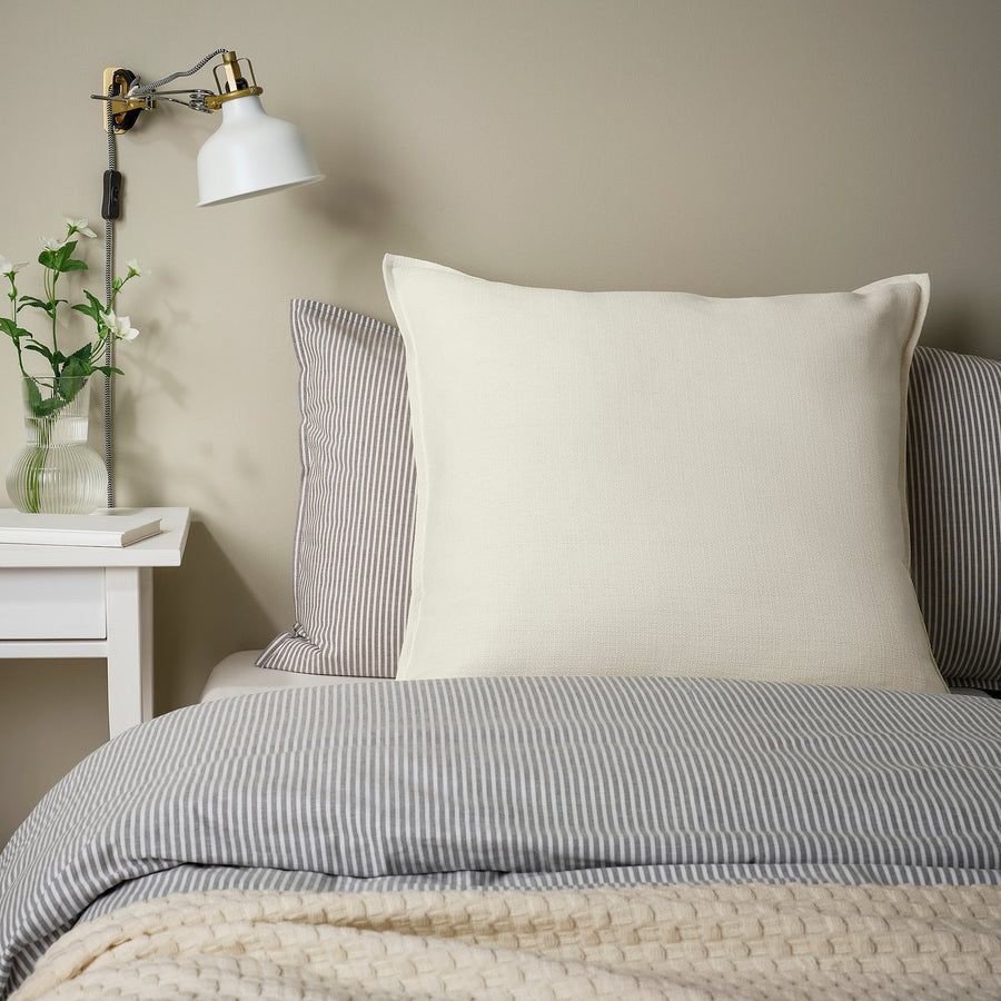 LAGERPOPPEL cushion cover, off-white, 65x65 cm