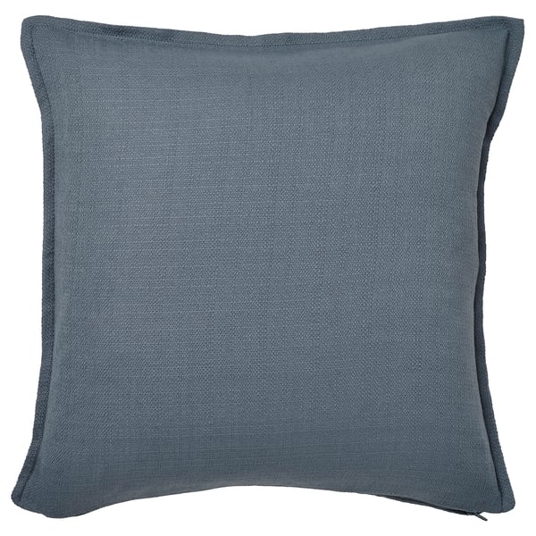 LAGERPOPPEL cushion cover, blue-grey, 50x50 cm