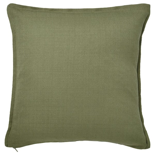 Ikea LAGERPOPPEL - Cushion cover, grey-green, 50x50 cm