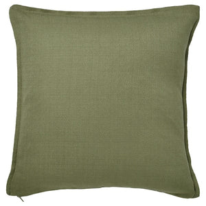 Ikea LAGERPOPPEL - Cushion cover, grey-green, 50x50 cm