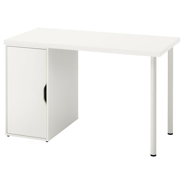 LAGKAPTEN / ALEX desk, white, 120x60 cm