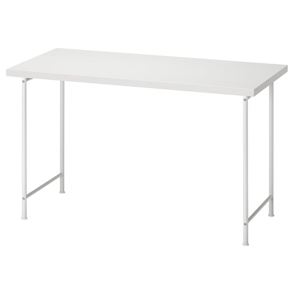 LAGKAPTEN / SPÄND desk, white, 120x60 cm