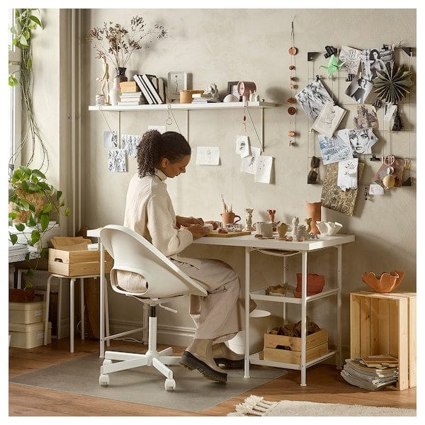 Ikea LAGKAPTEN / SPÄND - Desk, white, 140x60 cm